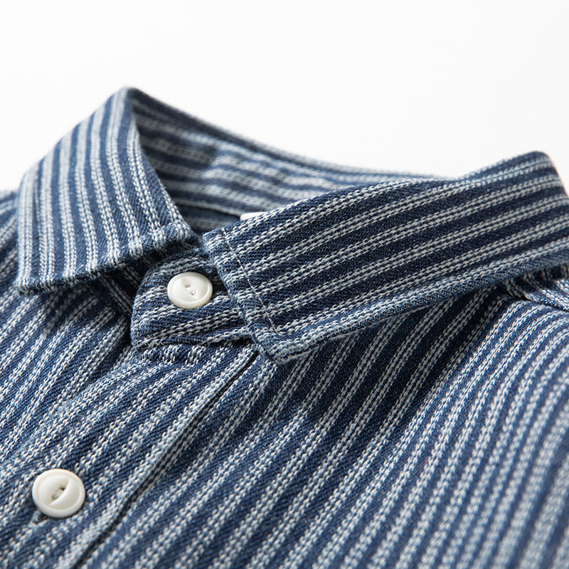 Esandro Vale™ - Striped Loose Button Up