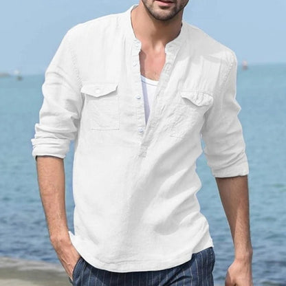 Esandro Vale™ - T-shirt à manches longues en coton