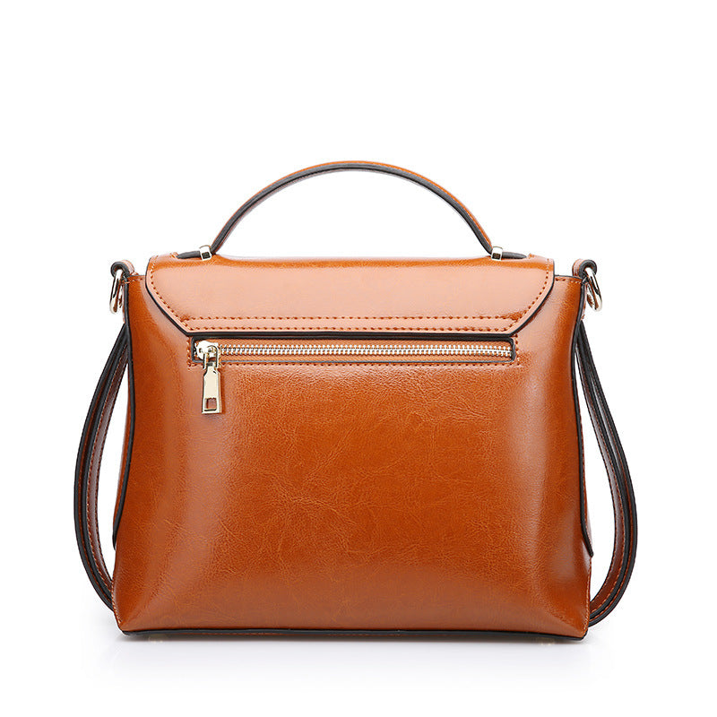 Esandro Vale™ - Old Fashioned Leather Shoulder Bag