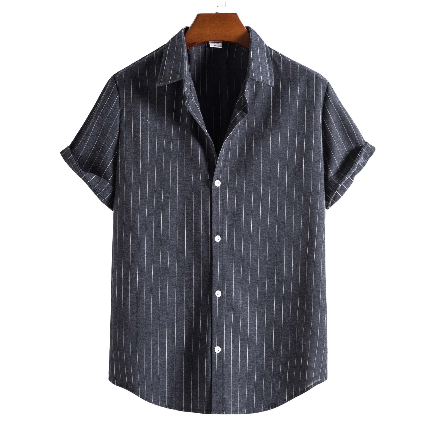 Esandro Vale™ - Casual Striped Short Sleeve