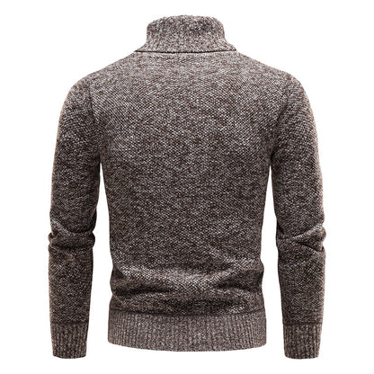 Esandro Vale™ - Pull à col roulé extérieur