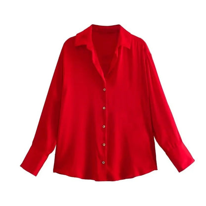 Women's Classic Silk Shirt