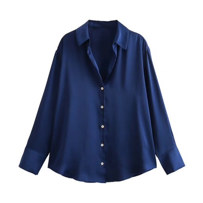Women's Classic Silk Shirt