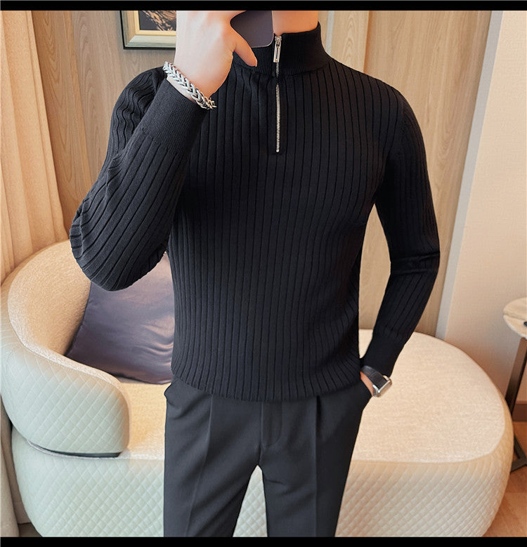 Esandro Vale™ – Strickkragenpullover