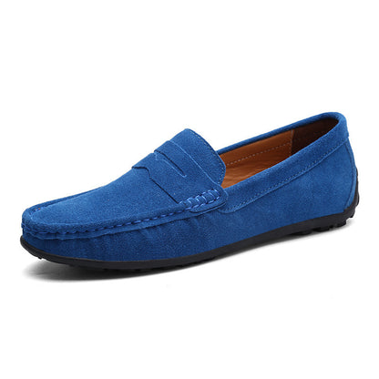 Suede Penny Loafers