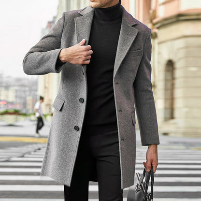 Woolen Trench Coat