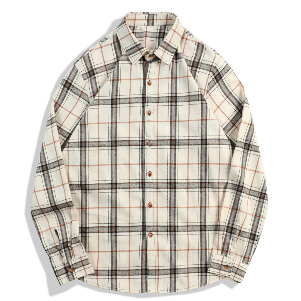 Esandro Vale™ - Classic Plaid Button-Up