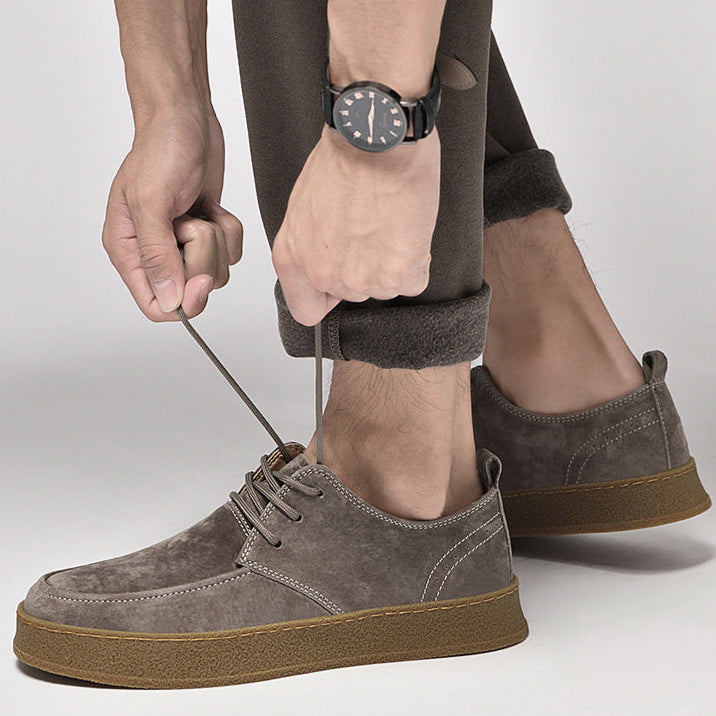 Matte Leather Shoes