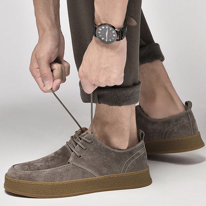Matte Leather Shoes