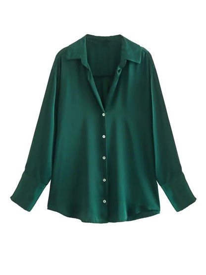 Women's Classic Silk Shirt
