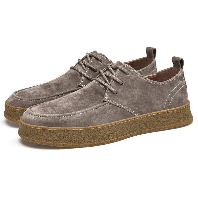 Matte Leather Shoes