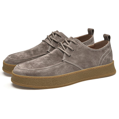 Matte Leather Shoes