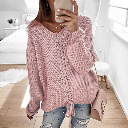 Esandro Vale™ - Haut en tricot ample pour femme