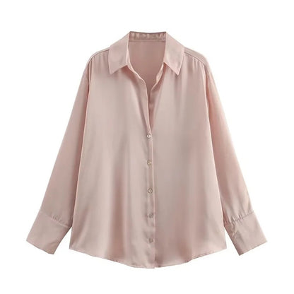 Women's Classic Silk Shirt