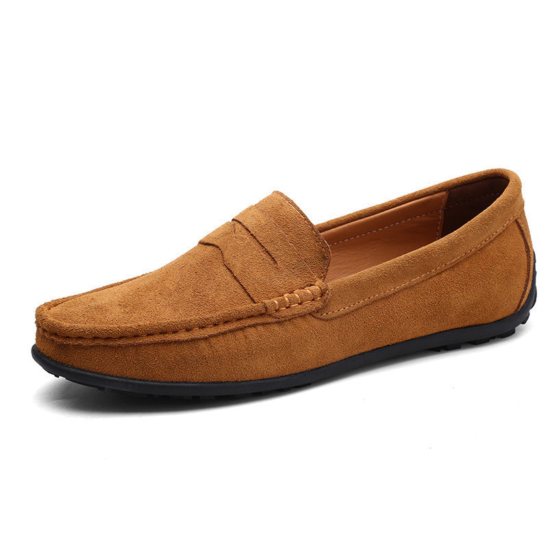 Suede Penny Loafers
