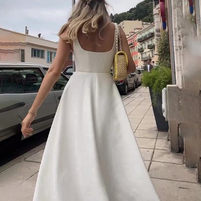 French Square Dress