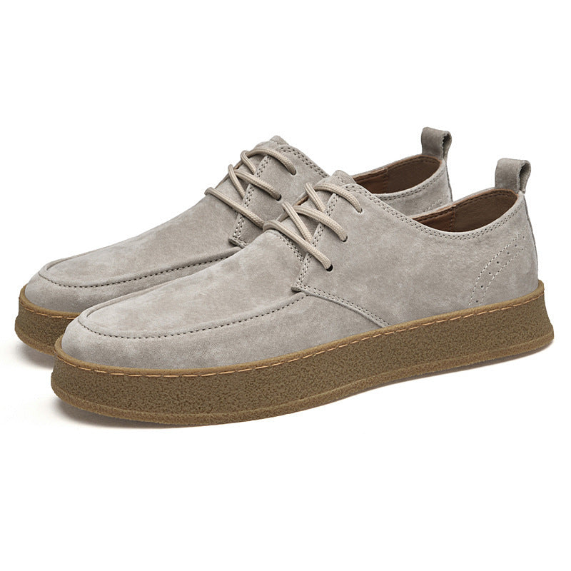 Matte Leather Shoes