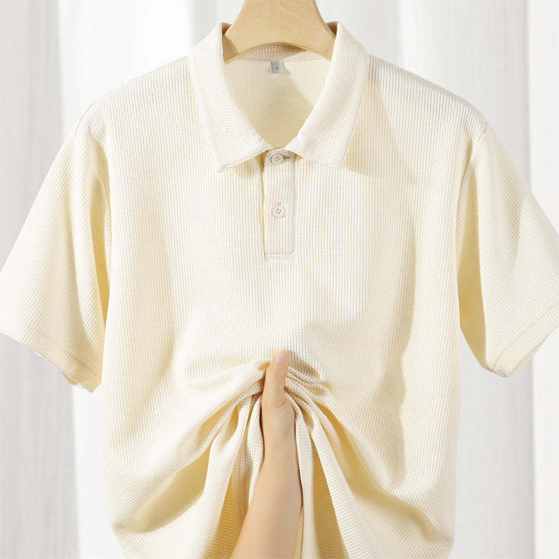 Breathable Lapel Polo Shirt