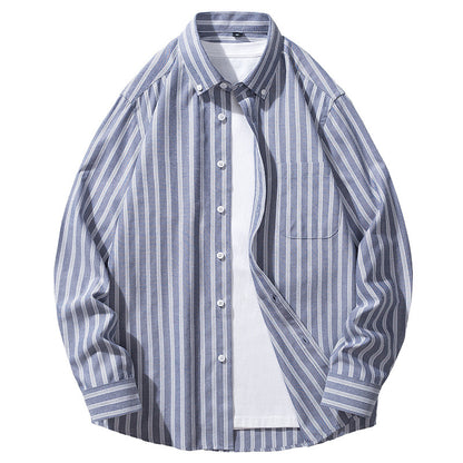 Classic Striped Button Up