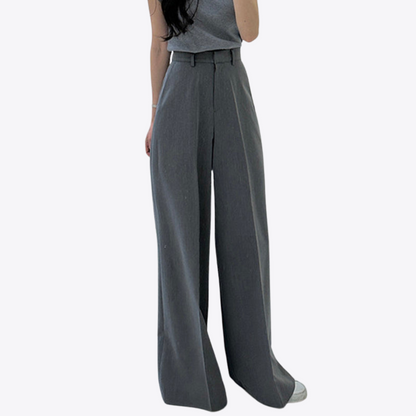 Esandro Vale™ – Hängende Hose mit weitem Bein für Damen