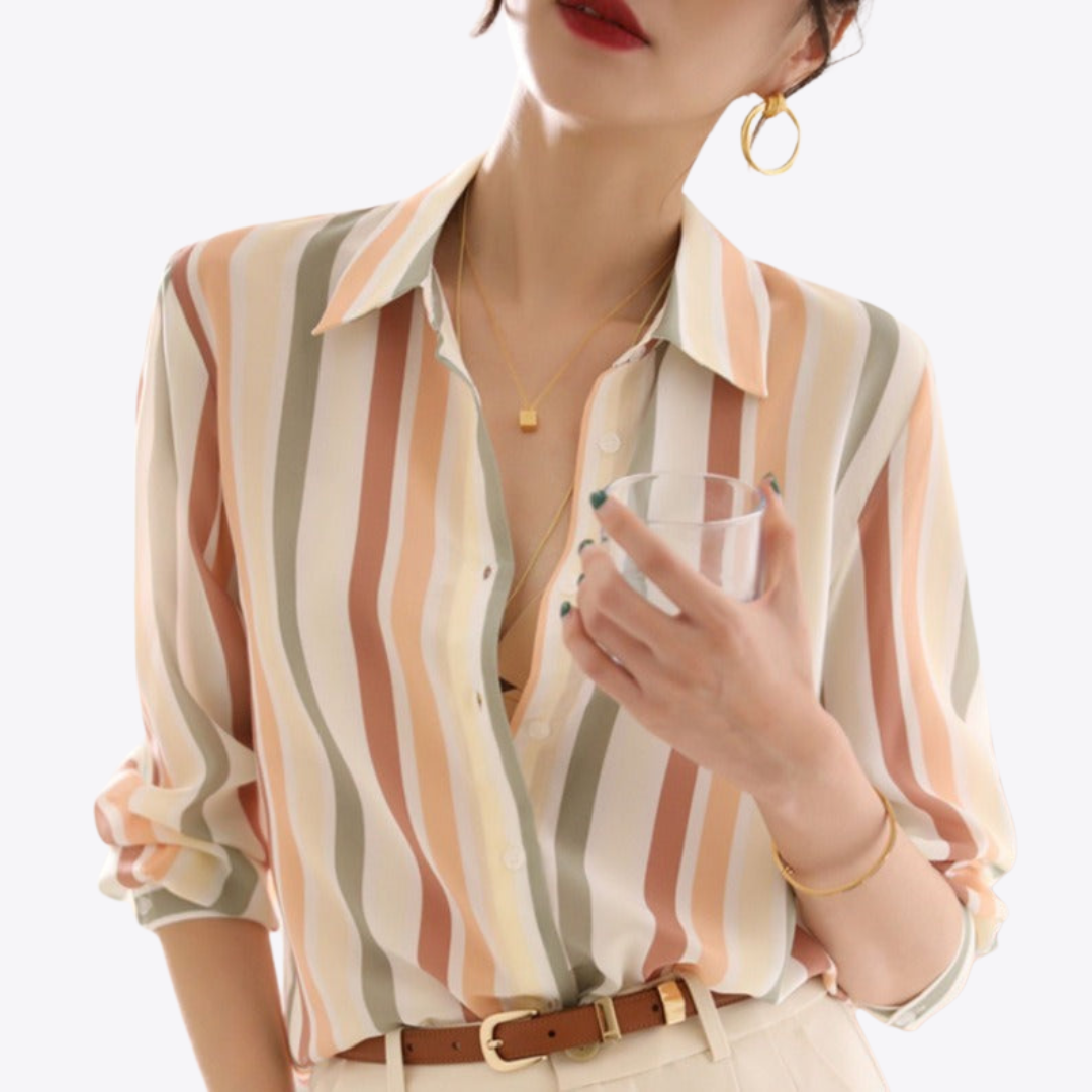 Esandro Vale™ - Striped Shirt Top