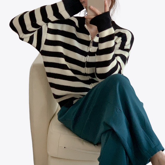 Esandro Vale™ - Vintage Striped Sweater