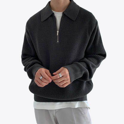 Esandro Vale™ - Pull à fermeture éclair quart de tour