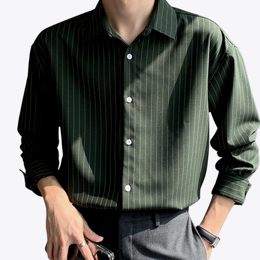 Esandro Vale™ - Casual Striped Button Up