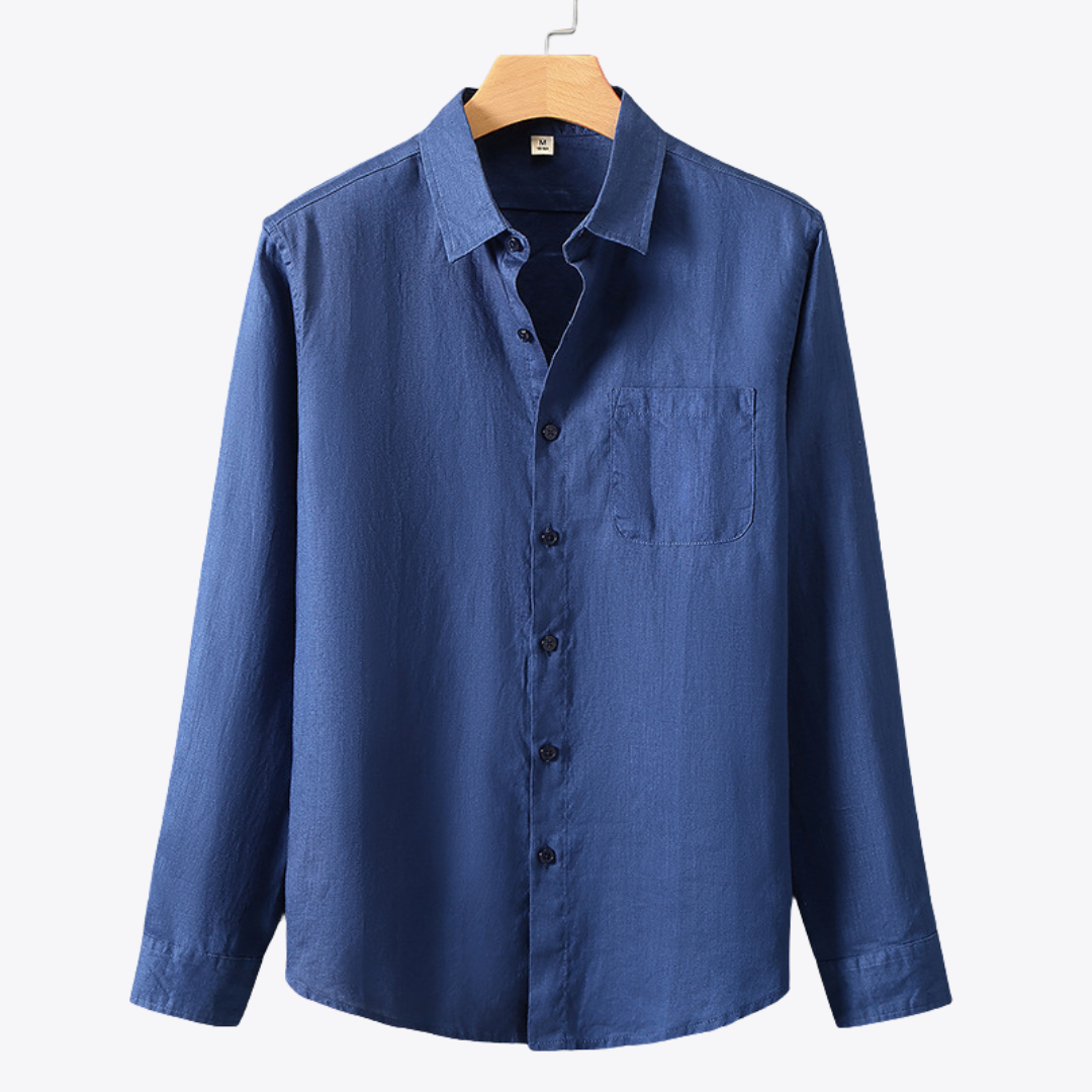 100% Linen Button Up