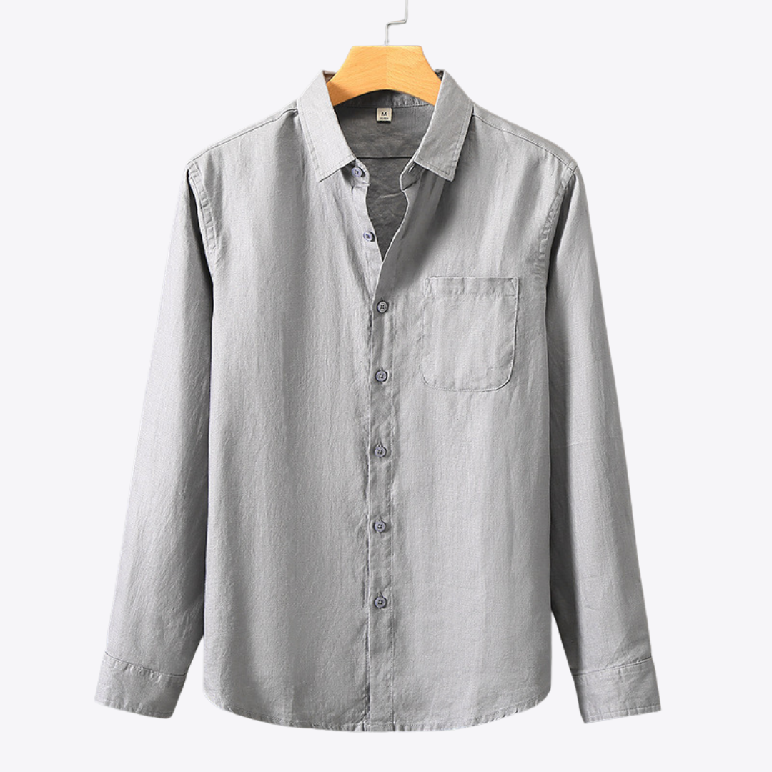 100% Linen Button Up