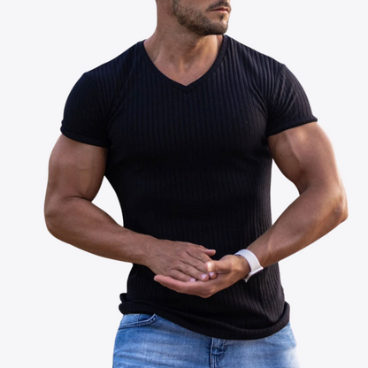 Esandro Vale™ - Haut classique à col en V