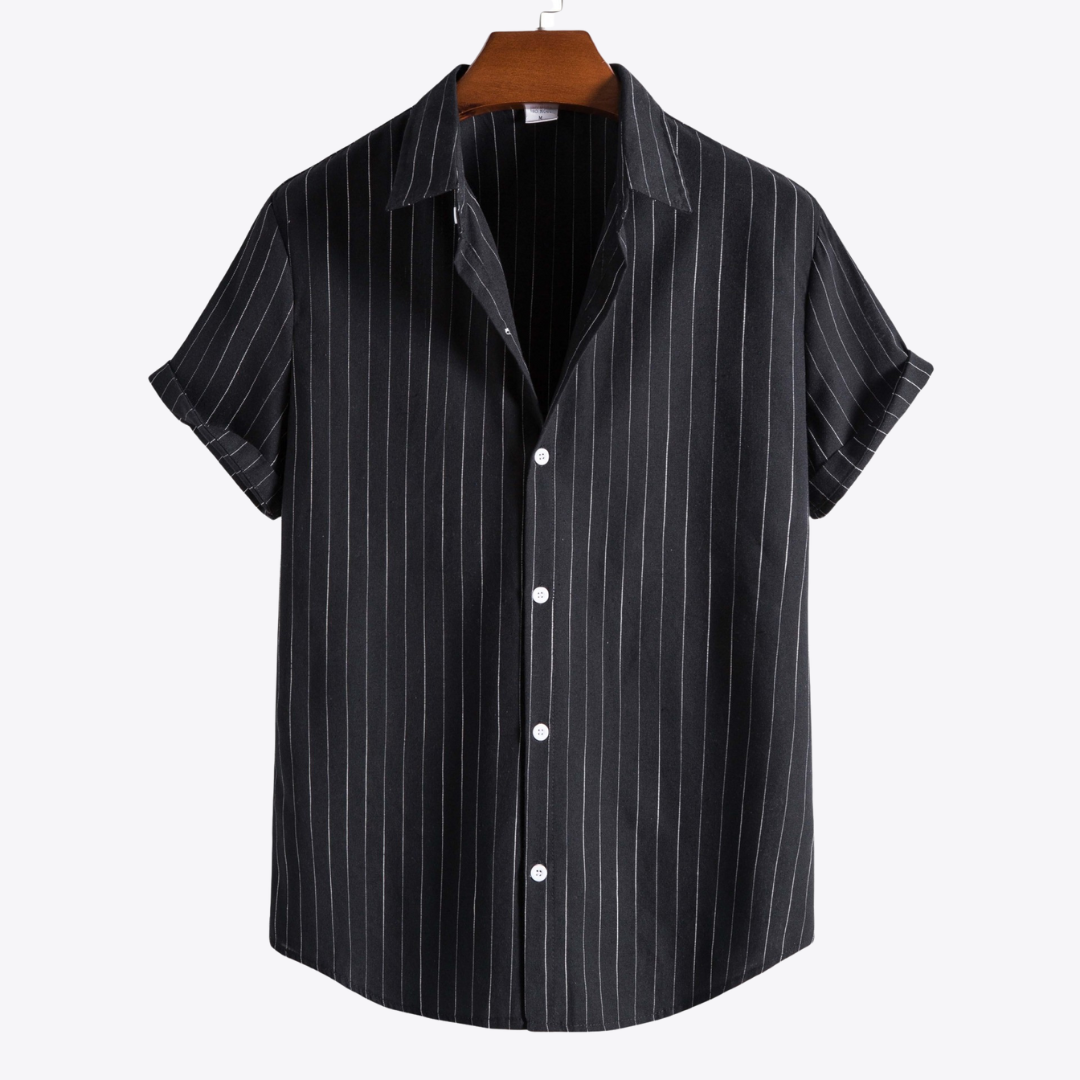 Esandro Vale™ - Casual Striped Short Sleeve