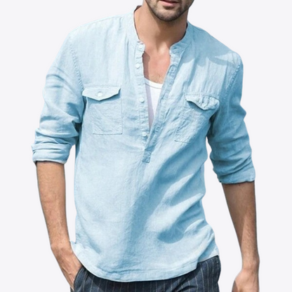 Esandro Vale™ - T-shirt à manches longues en coton
