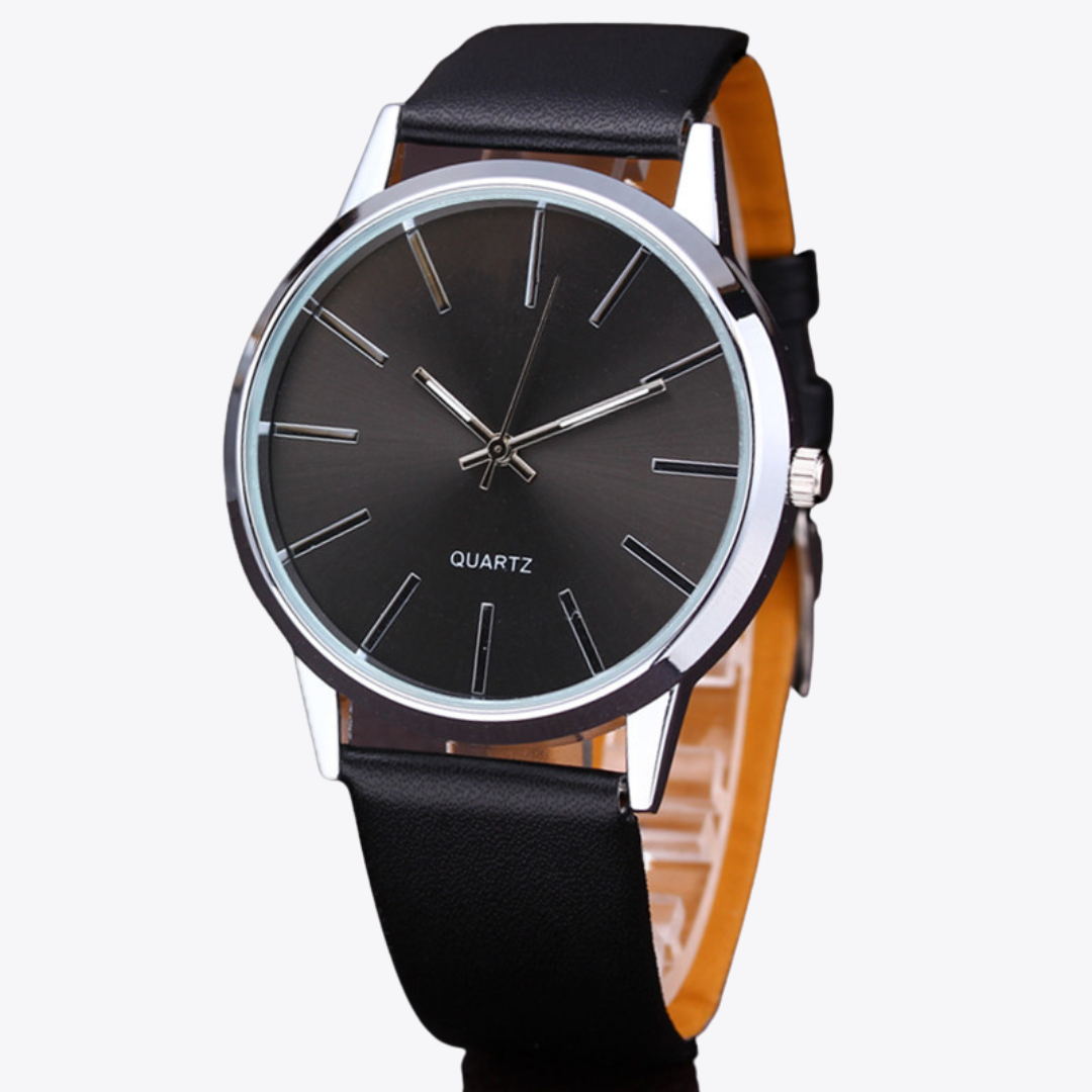 Esandro Vale™ - Montre avec bracelet en cuir