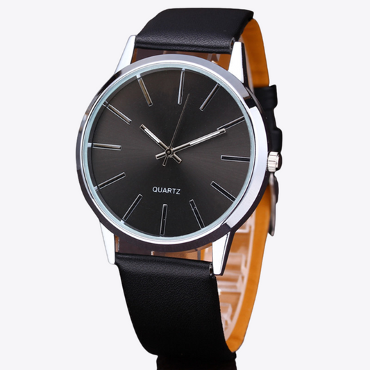 Esandro Vale™ - Leather Strap Watch