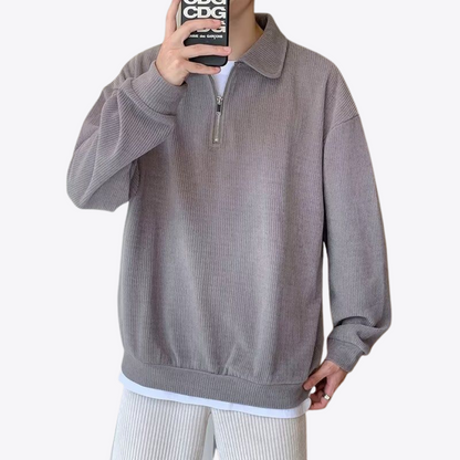 Esandro Vale™ - Pull à fermeture éclair
