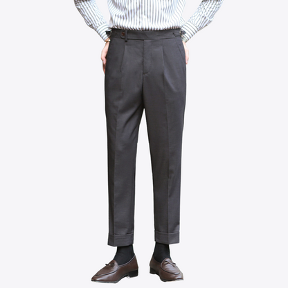 Esandro Vale™ - Retro-Hose mit geradem Bein