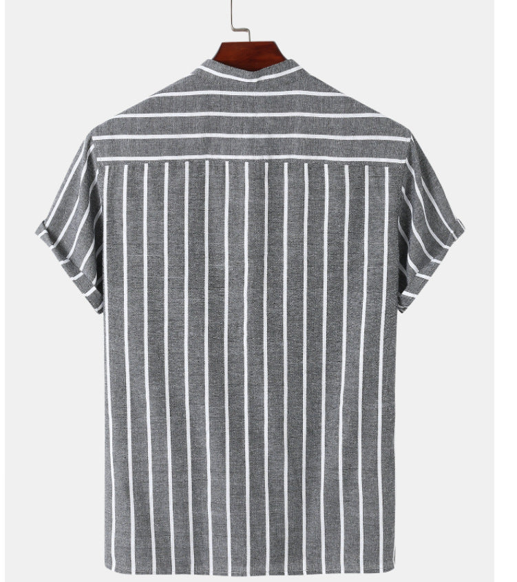 Esandro Vale™ - Striped Linen Shirt