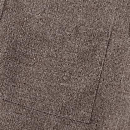 Esandro Vale™ - Chemise boutonnée en coton de couleur unie