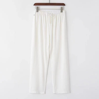 Drawstring Linen Pants