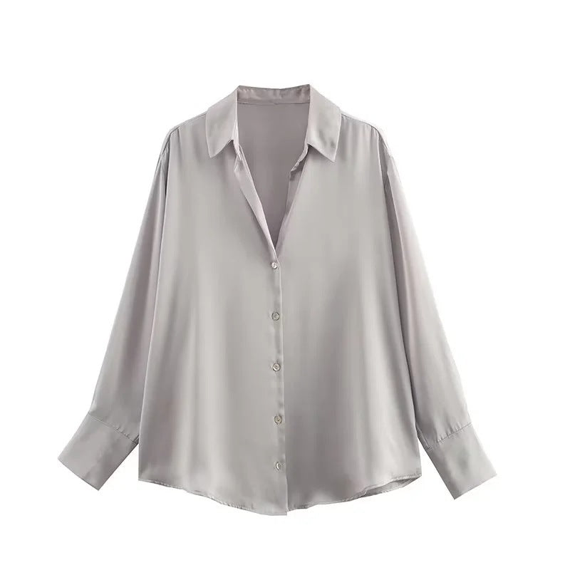 Women's Classic Silk Shirt