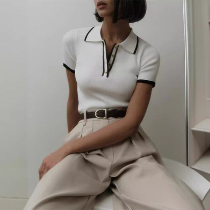 Teresa Knit Polo