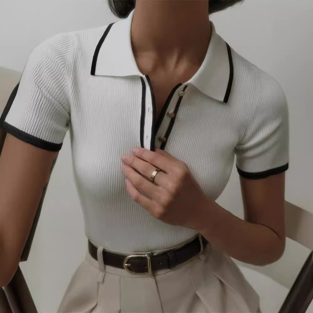 Teresa Knit Polo