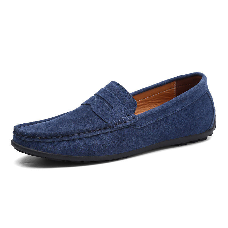 Suede Penny Loafers