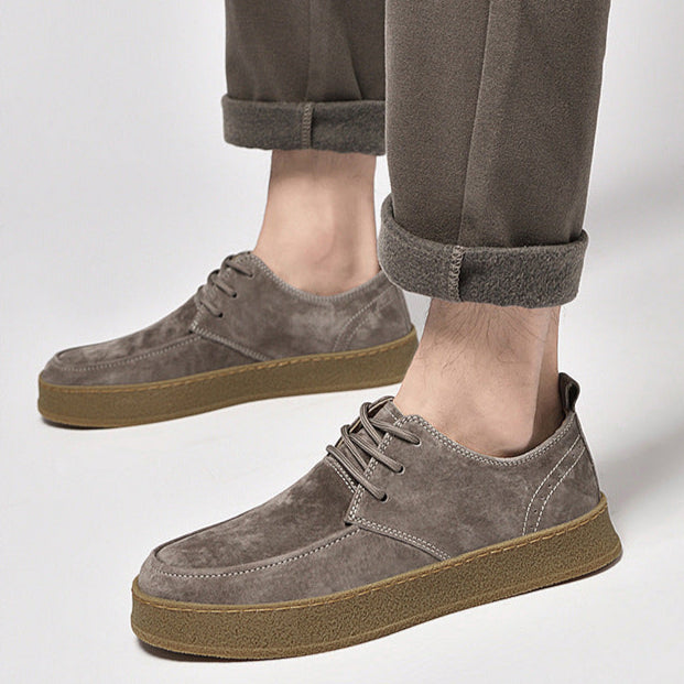 Matte Leather Shoes