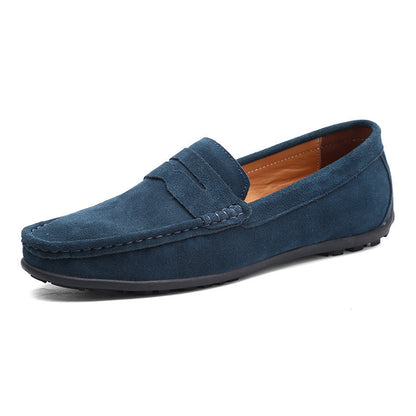 Suede Penny Loafers