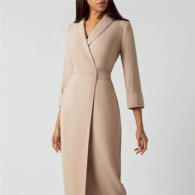 Esandro Vale™ - Lapel Dress