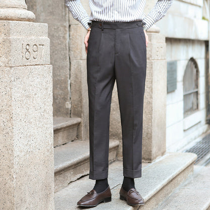 Esandro Vale™ - Retro-Hose mit geradem Bein