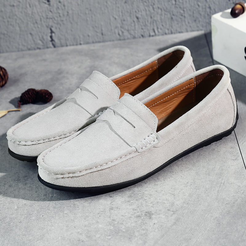 Suede Penny Loafers
