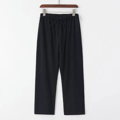 Drawstring Linen Pants
